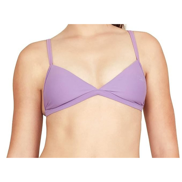 Speedo Women's Swimsuit Triangle Bikini Top Fairy Wren Size Medium New - Picture 3 of 11